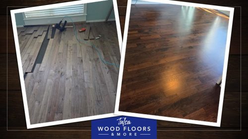 55 Tulsa Wood Floors Before After