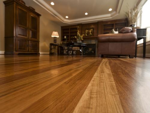 Beautiful New Hardwood Floors Home Interior Copy Space